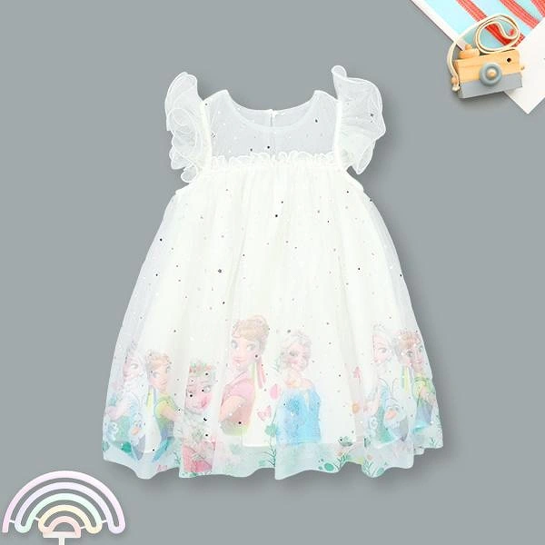 Đầm Rabity cotton trắng