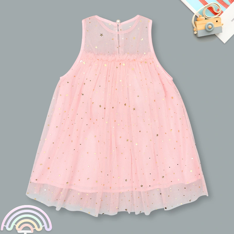 Đầm voan bé gái Rabity 953.900 màu trắng 10