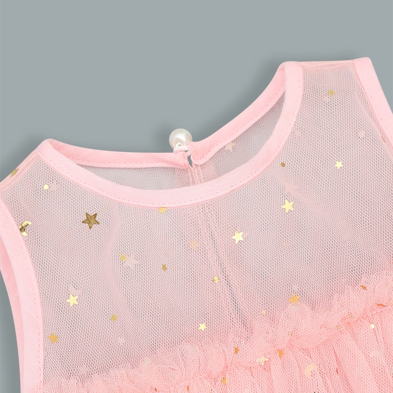 Đầm voan bé gái Rabity 953.900 màu trắng 11