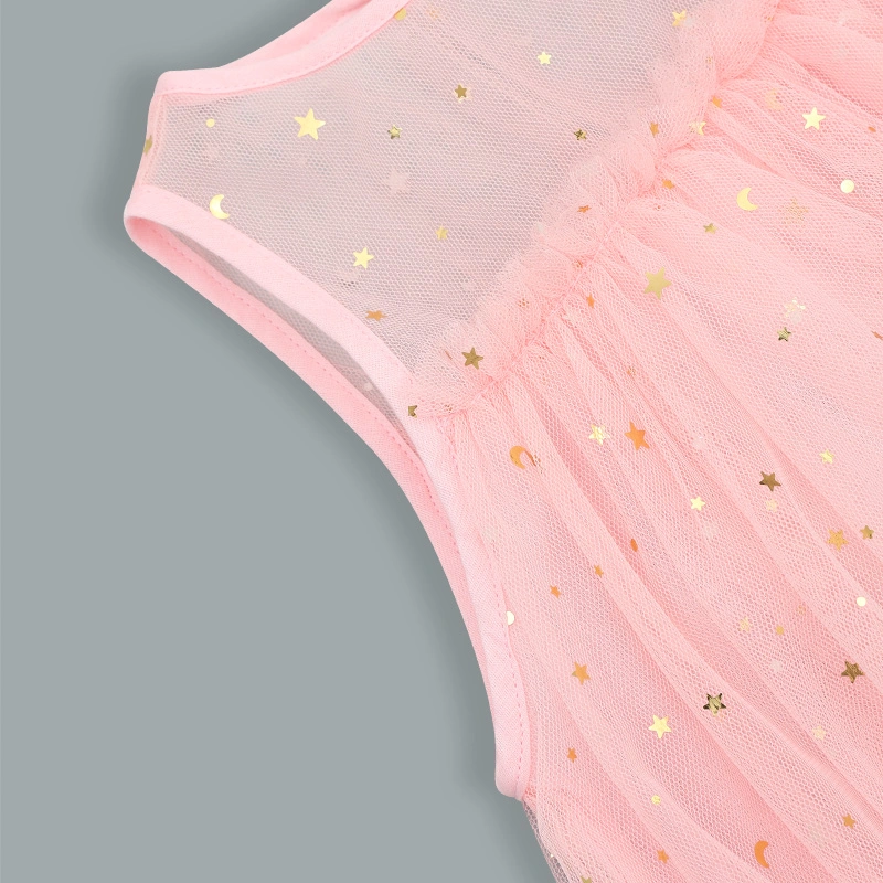 Đầm voan bé gái Rabity 953.900 màu trắng 12