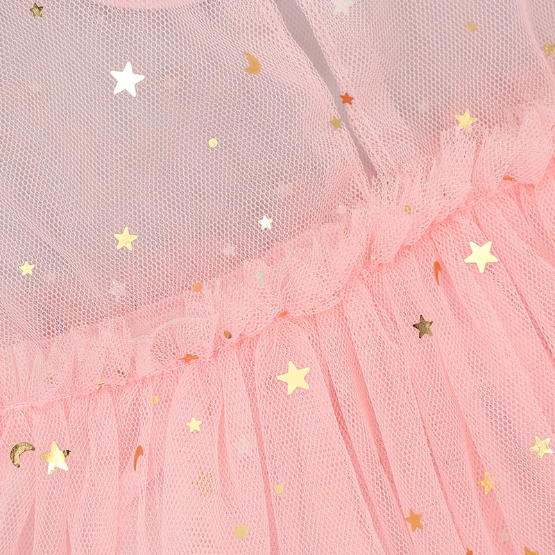 Đầm voan bé gái Rabity 953.900 màu trắng 16