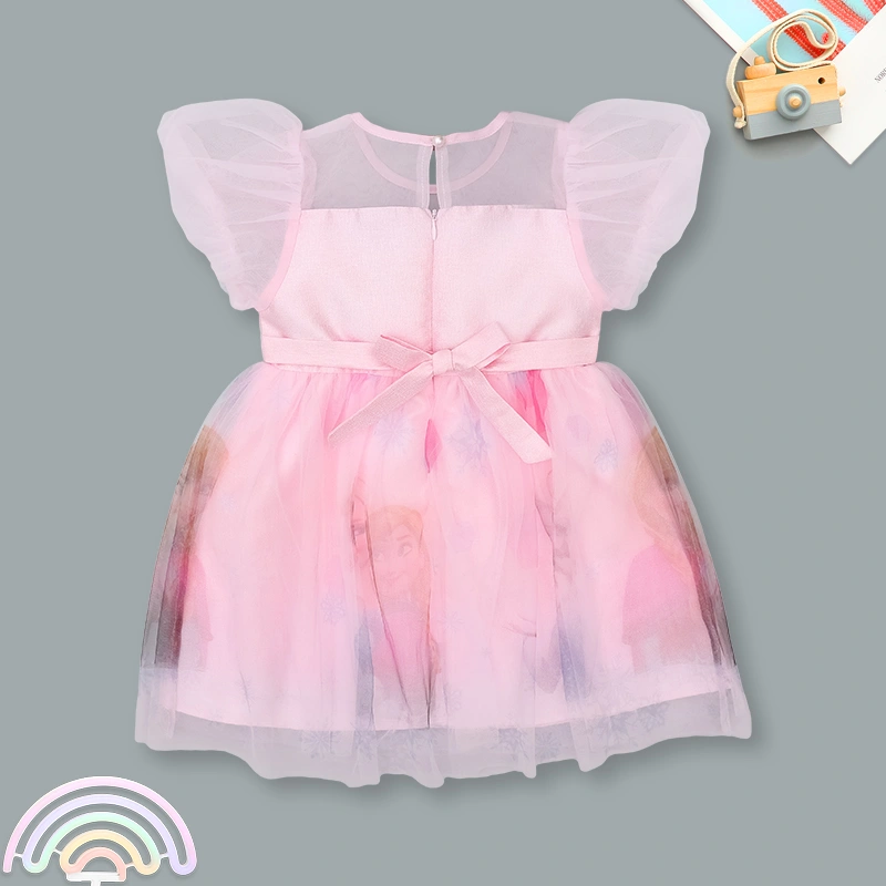 Đầm bé gái Rabity 553.008 màu trắng 13