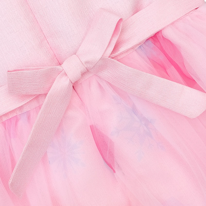 Đầm bé gái Rabity 553.008 màu trắng 20