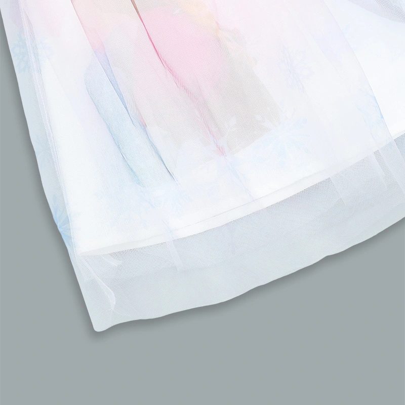 Đầm bé gái Rabity 553.008 màu trắng 5