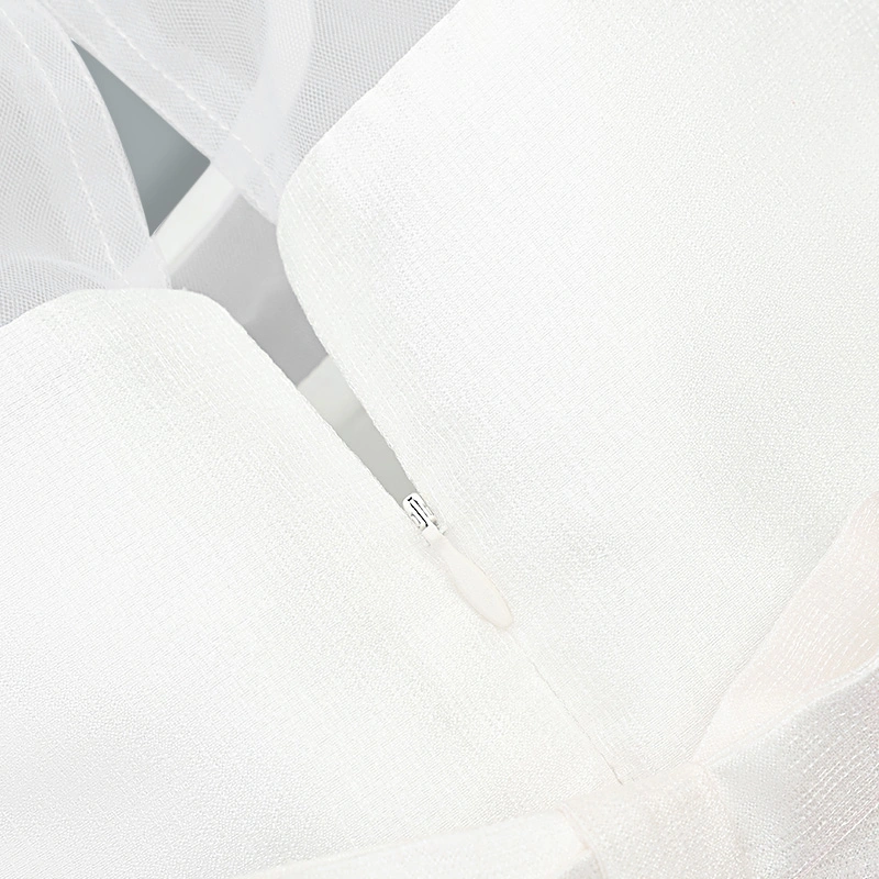 Đầm bé gái Rabity 553.008 màu trắng 8