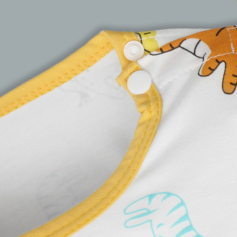 Bộ tay dài bé trai IQ Baby in voi màu vàng 6