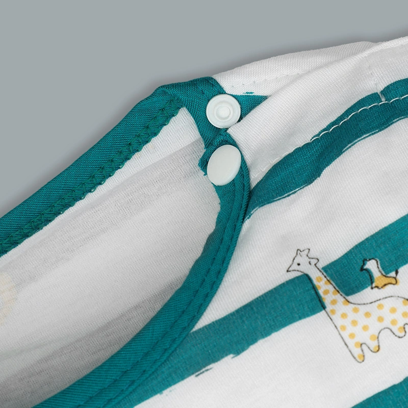 Bộ tay dài bé trai IQ Baby kẻ sọc màu xanh 6