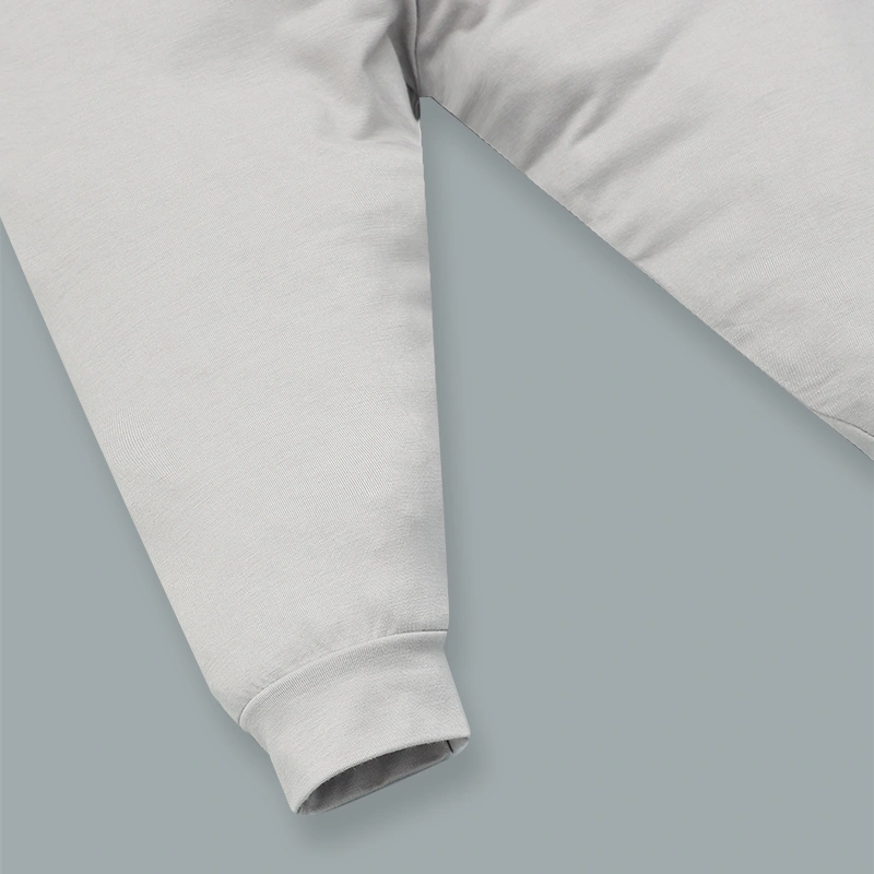 Bộ tay dài bé trai IQ Baby in thú màu xám 10