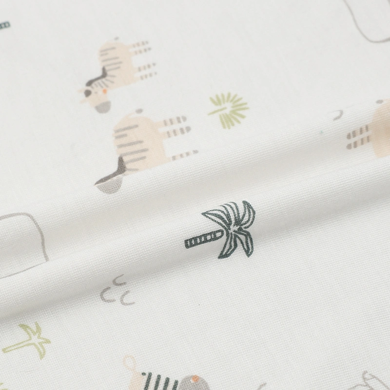 Bộ tay ngắn bé trai IQ Baby in cây dừa màu xám 9