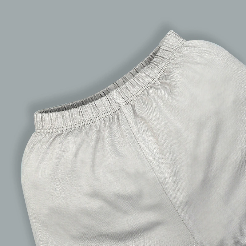 Bộ tay ngắn bé trai IQ Baby raplan in thú màu xám 9