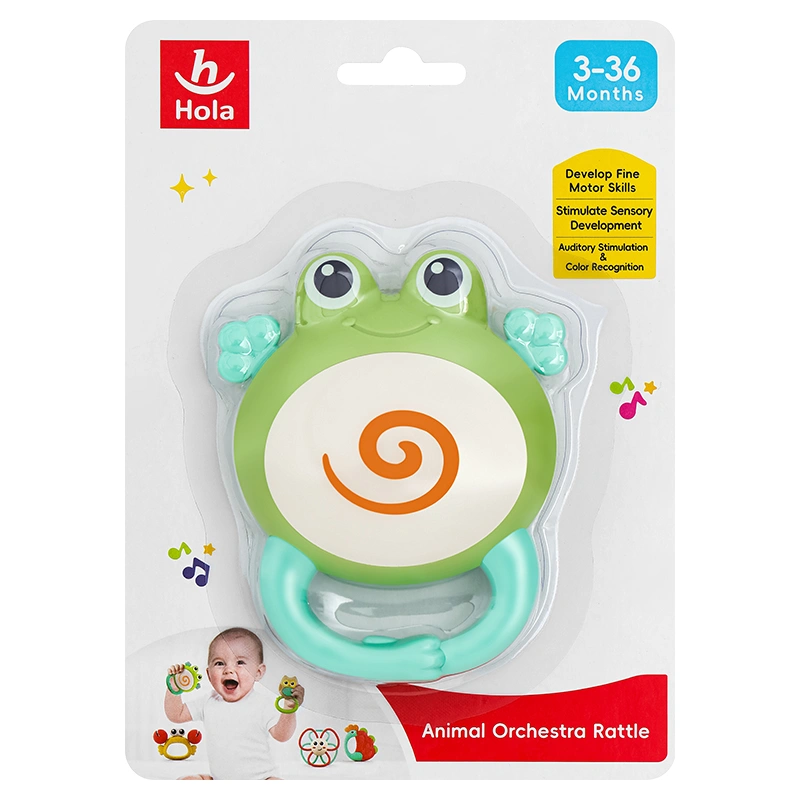 Đồ chơi lục lạc hình chú Ếch Hola 9151 (E318B-2) 2