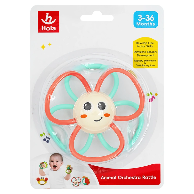 Đồ chơi lục lạc hình hoa hướng dương Hola 9175 (E318B-5) 2