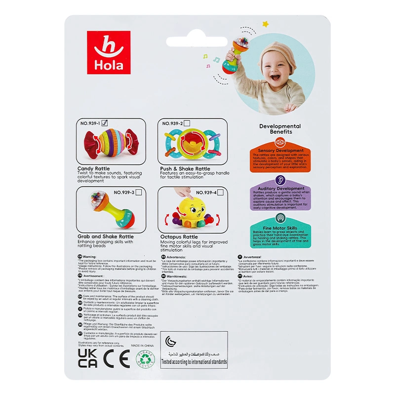 Đồ chơi lục lạc kẹo Hola 9182 (939-1) 3