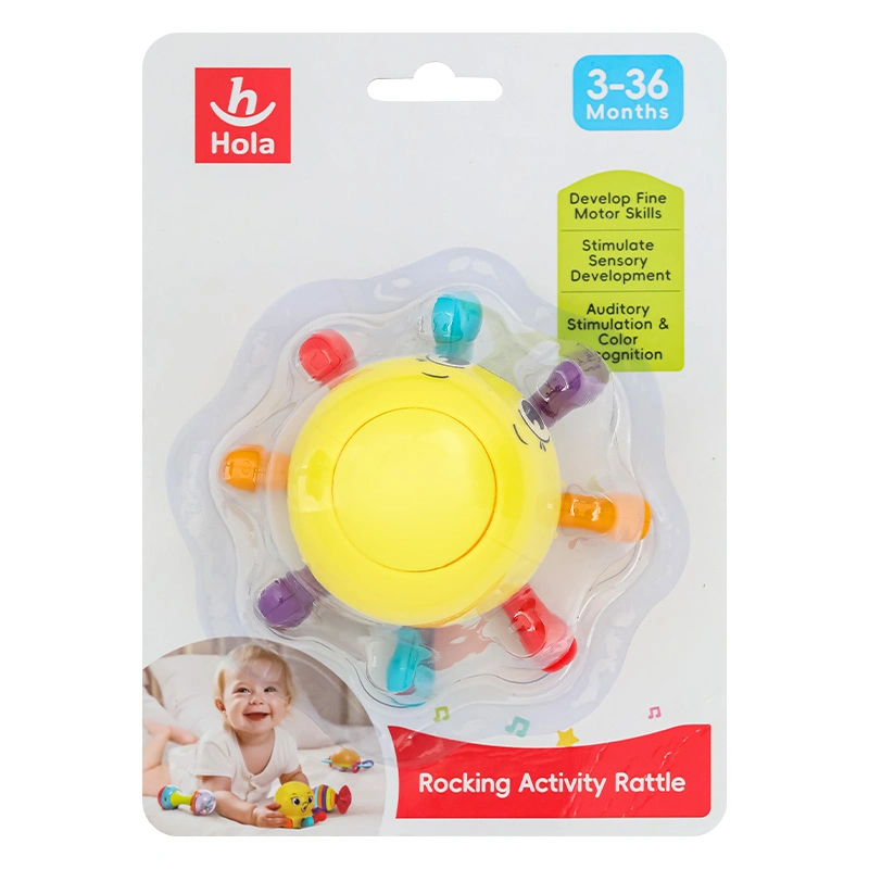 Đồ chơi lục lạc bạch tuộc Hola 9205 (939-4) 2