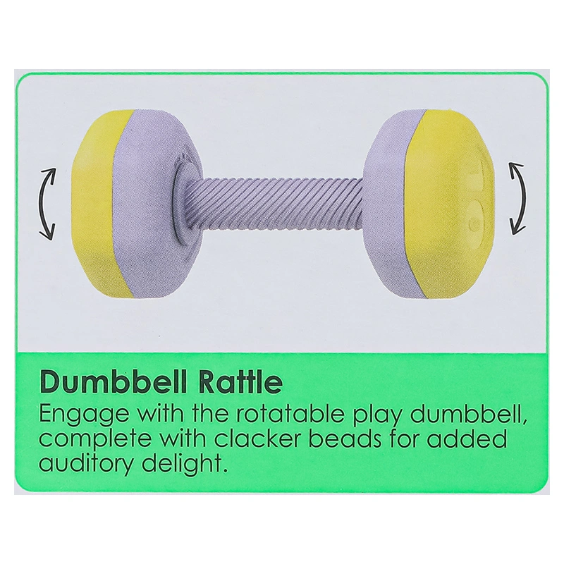 Đồ chơi lục lạc tạ cầm tay Hola 9144 (HE7900B) 9