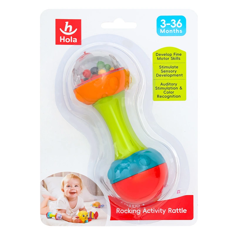 Đồ chơi lục lạc tạ tròn Hola 9199 (939-3) 2