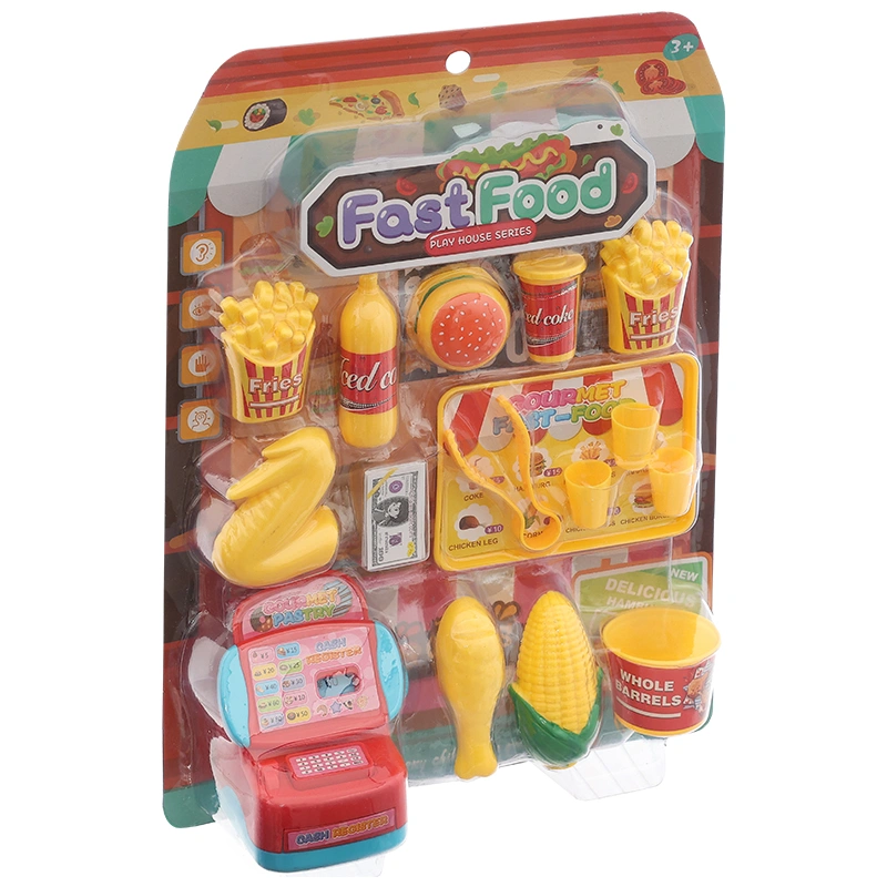Đồ chơi cửa hàng thức ăn nhanh fastfood HappyTime 8017 (333A-44) 2