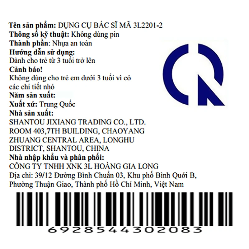 Đồ chơi hộp ngôi nhà bác sĩ 3L 2201-2 9