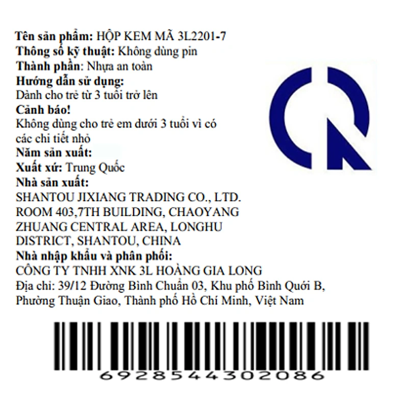 Đồ chơi hộp ngôi nhà bán kem 3L 2201-7 9