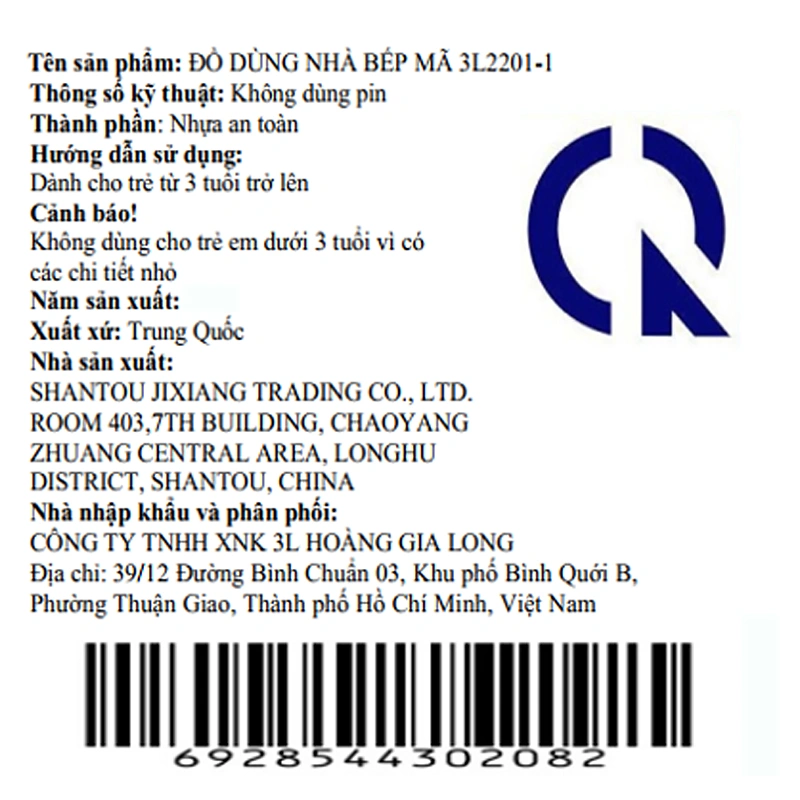 Đồ chơi hộp ngôi nhà nấu ăn 3L 2201-1 8