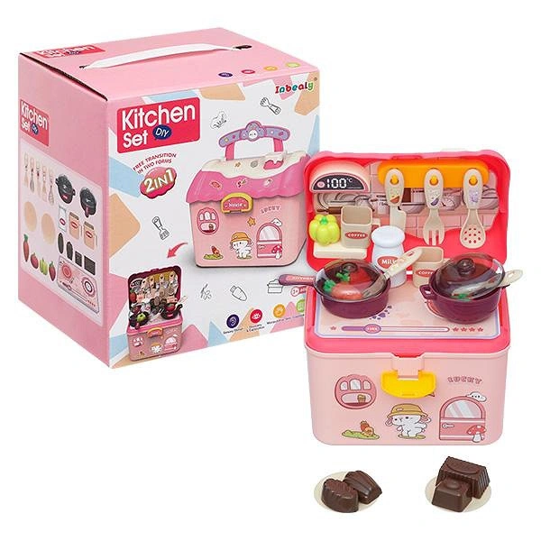 Đồ chơi hộp ngôi nhà nấu ăn 3L 2201-1