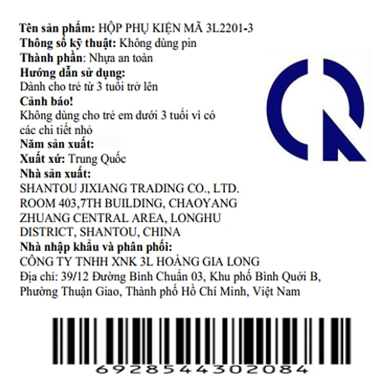 Đồ chơi hộp ngôi nhà trang điểm 3L 2201-3 9