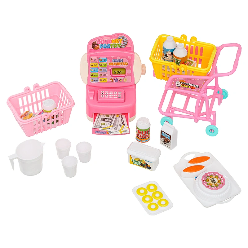 Đồ chơi máy tính tiền siêu thị mini HappyTime 9427 (333A-45) 6