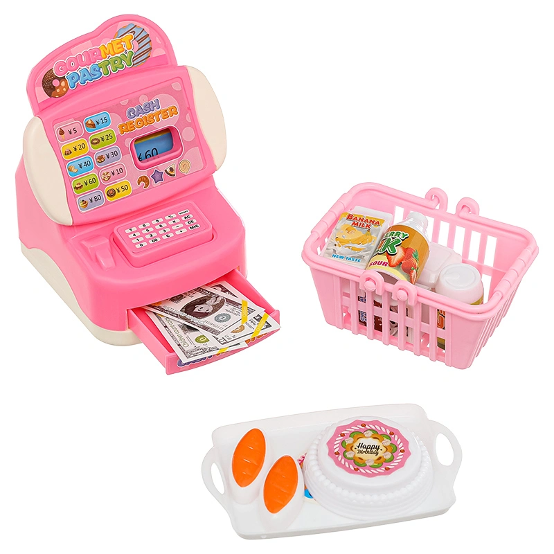 Đồ chơi máy tính tiền siêu thị mini HappyTime 9427 (333A-45) 7