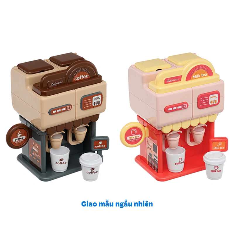 Đồ chơi mô hình máy pha trà và cà phê HappyTime 7966 (268-16) 2