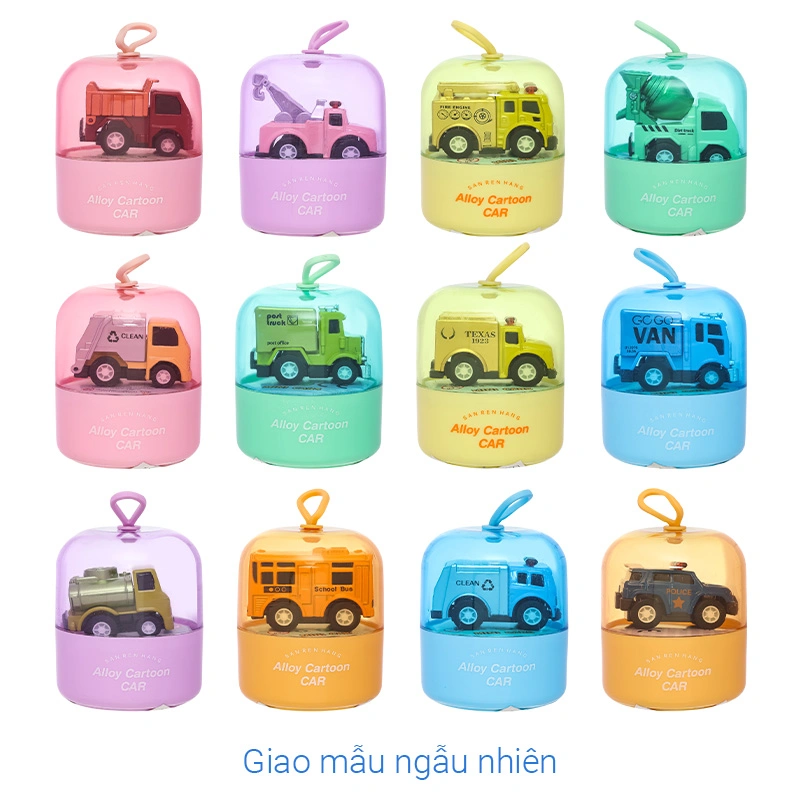 Đồ chơi mô hình xe chạy trớn mini HappyTime 0271 (795EGG-12) 2