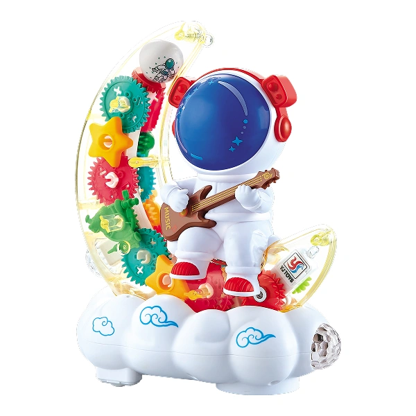 ĐỒ CHƠI XE BÁNH RĂNG PHI HÀNH GIA ĐÈN NHẠC - KM VITADAIRY