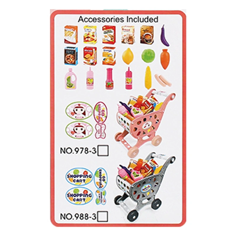 Đồ chơi xe đẩy đựng thực phẩm 3L 988-3 11