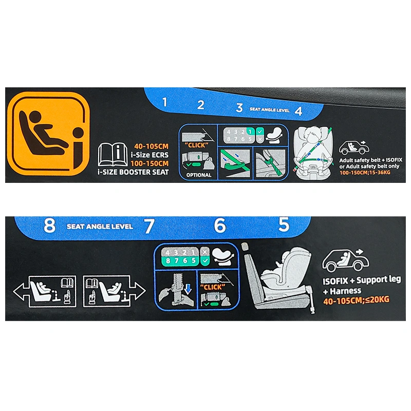 Ghế ngồi ô tô Reebaby C012 FX Flexi Fit 360 (0 - 12 tuổi) 22