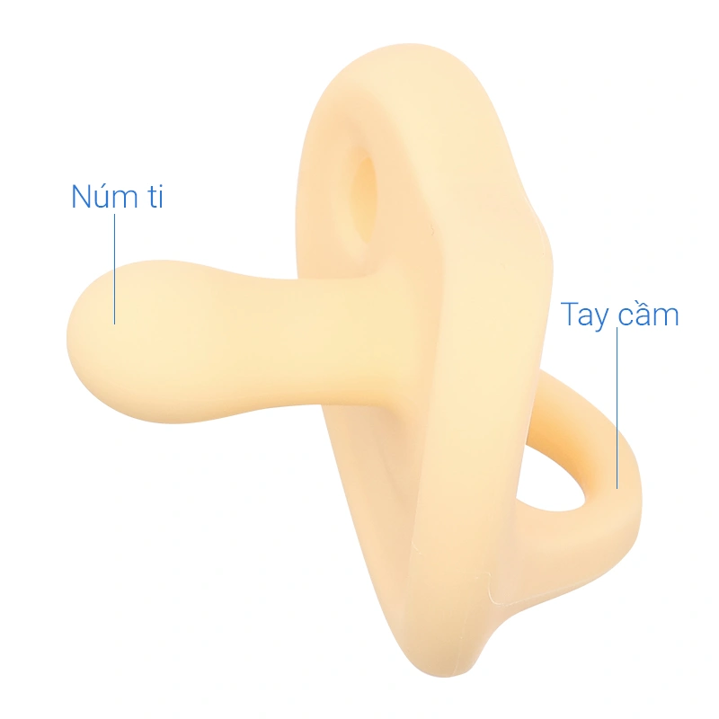 Ti ngậm Moyuum size 1 (1 - 3 tháng) - Màu vàng 8