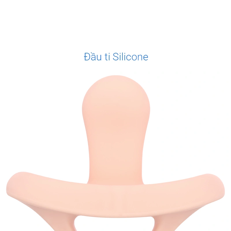 Ti ngậm Moyuum size 2 (3 - 6 tháng) - Màu hồng 9