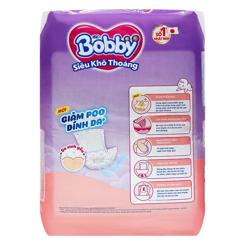 Miếng lót Bobby size NB1 108 + 6 miếng (Dưới 1 tháng) - Giao bao bì ngẫu nhiên 16