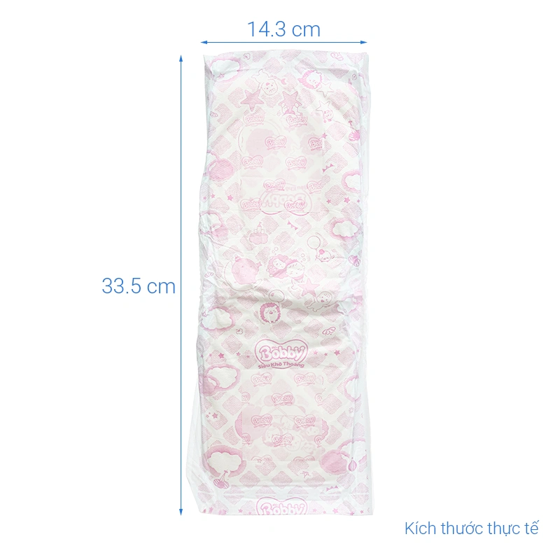 Miếng lót Bobby size NB1 108 + 6 miếng (Dưới 1 tháng) - Giao bao bì ngẫu nhiên 21