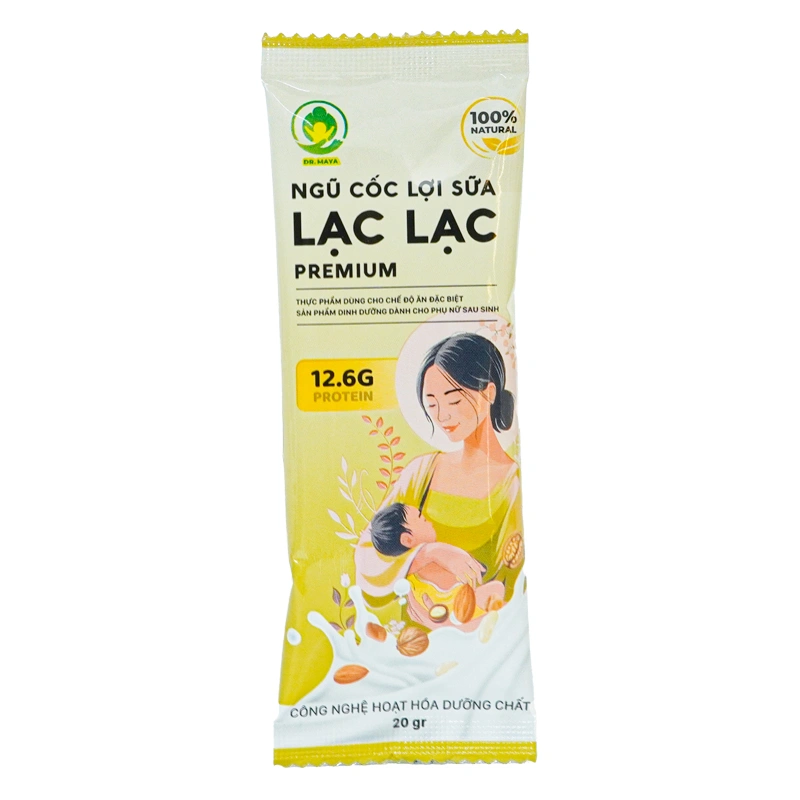 Ngũ cốc Dr.Maya Lạc Lạc Premium hỗ trợ lợi sữa, 30 gói dạng bột 3
