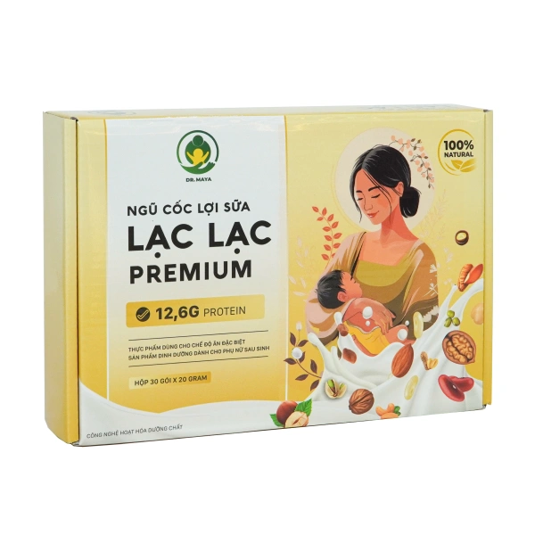 Ngũ cốc Dr.Maya Lạc Lạc Premium hỗ trợ lợi sữa
