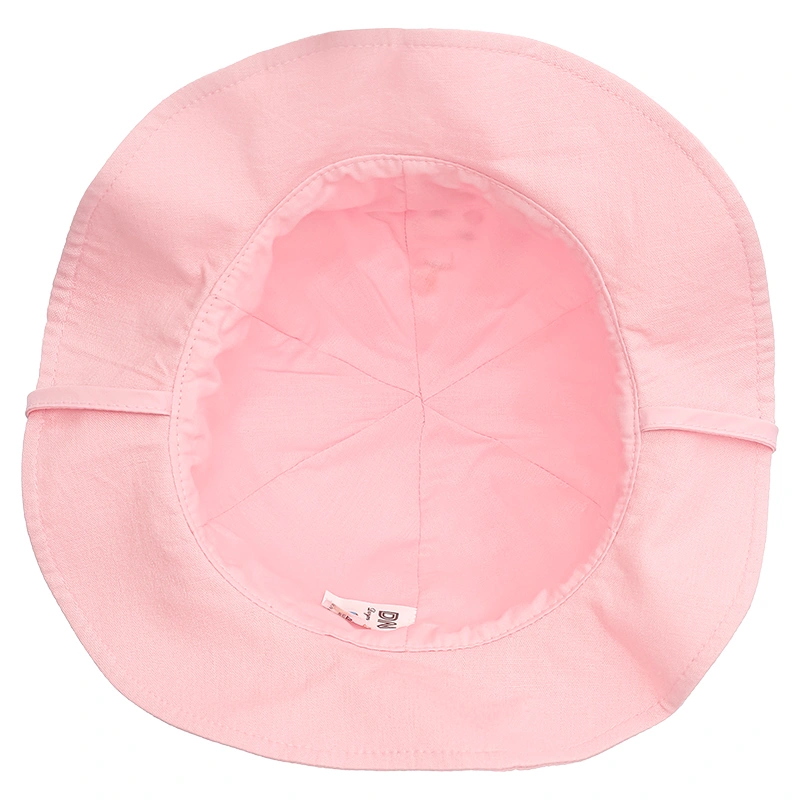 Nón vành cho bé Duy Ngọc 2059 khăn khủng long màu hồng 7