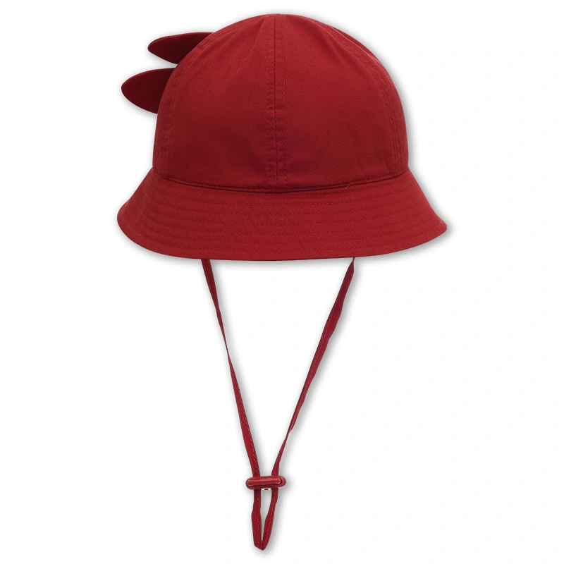 Nón vành cho bé Duy Ngọc mặt gấu nghiêng màu vàng 16