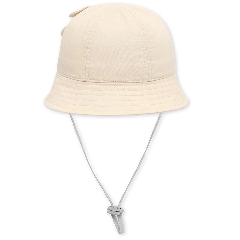 Nón vành cho bé Duy Ngọc mặt gấu nghiêng màu vàng 10