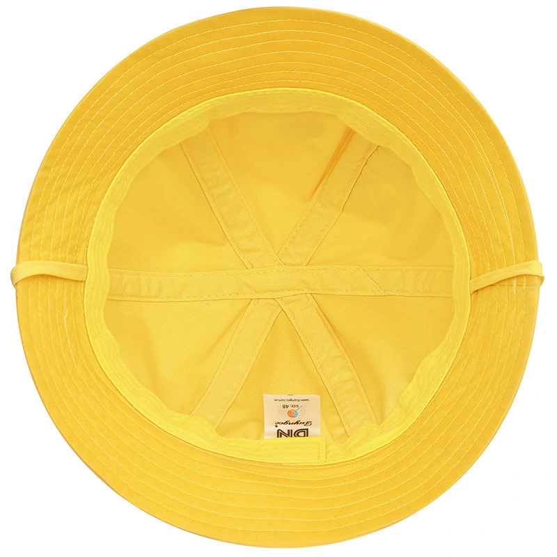 Nón vành cho bé Duy Ngọc mặt gấu nghiêng màu vàng 6