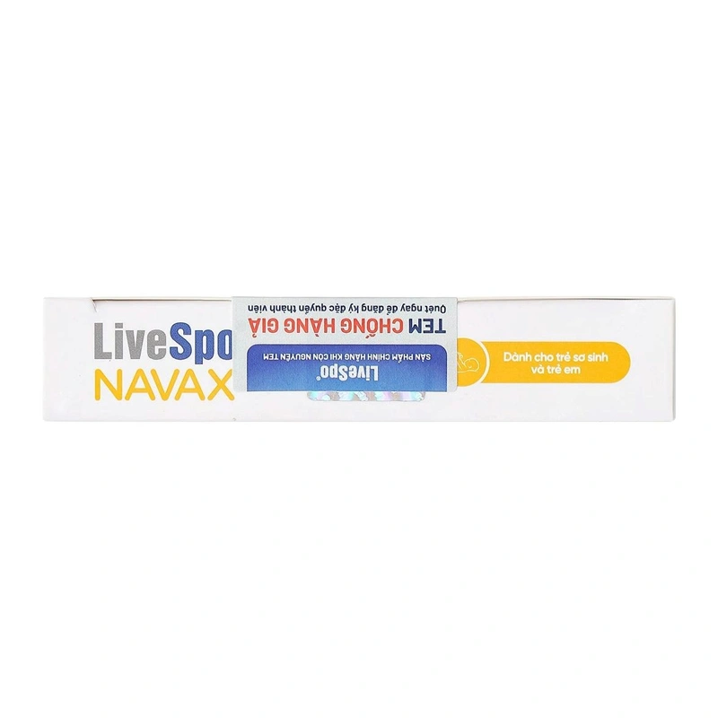 Nước muối sinh lý vệ sinh tai mũi họng Livespo Navax 4 ml (Hộp 10 ống) 5