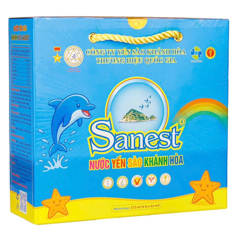 Nước yến sào Khánh Hòa Sanest Kids 62 ml (từ 1 tuổi) 9