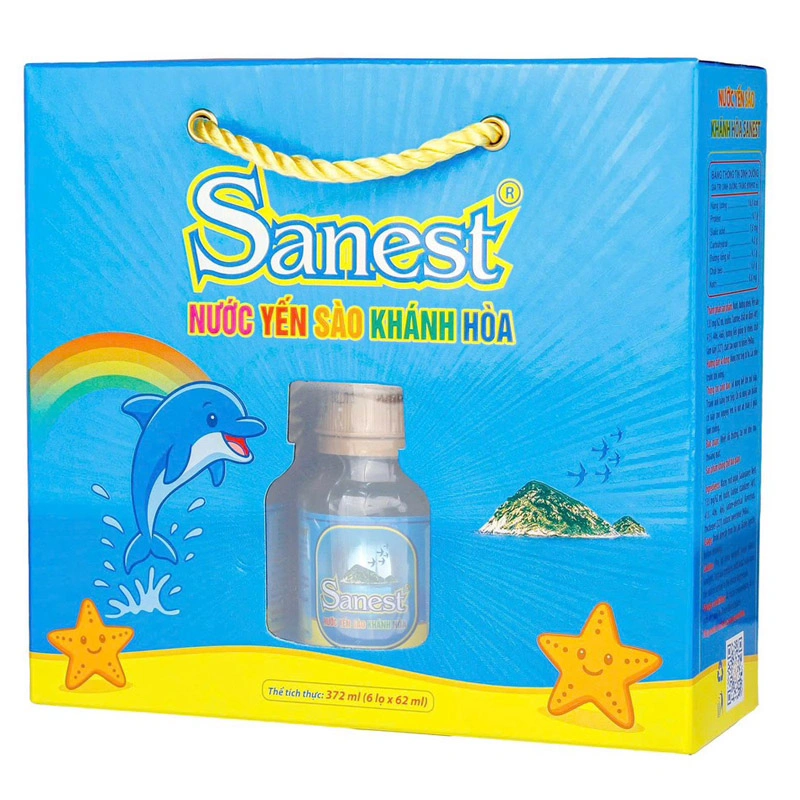 Nước yến sào Khánh Hòa Sanest Kids 62 ml (từ 1 tuổi) 10