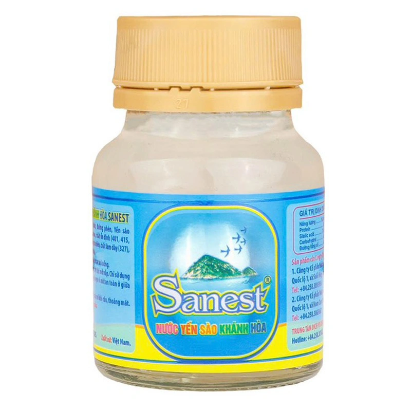Nước yến sào Khánh Hòa Sanest Kids 62 ml (từ 1 tuổi) 12