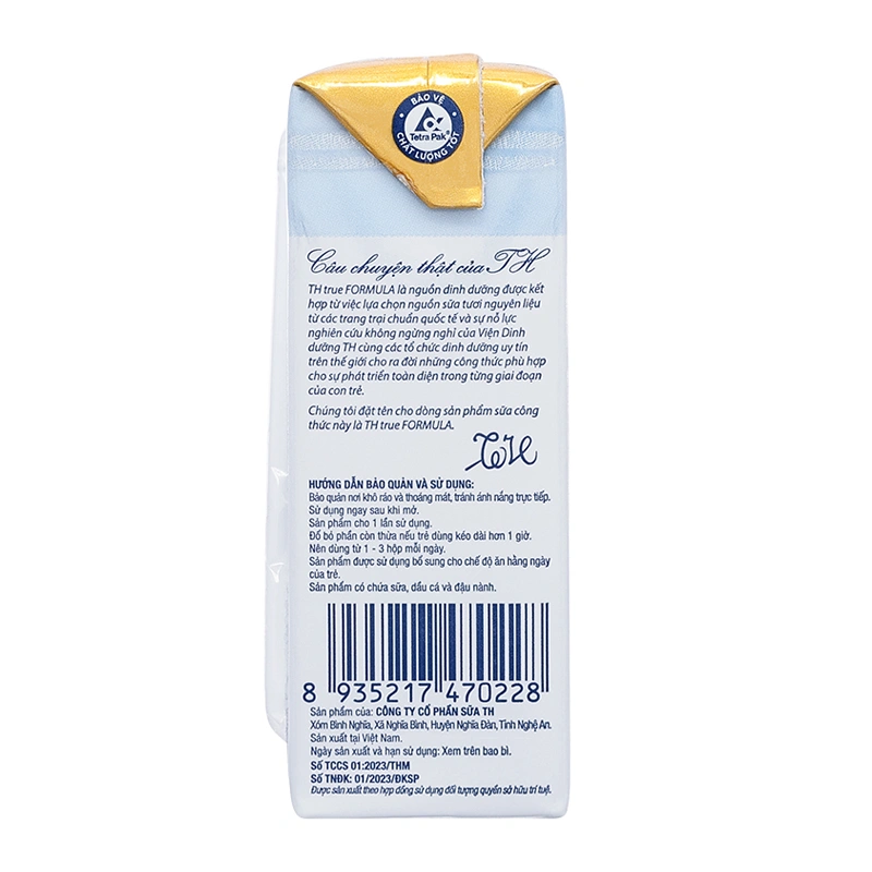 Thùng 24 hộp sữa pha sẵn TH true Formula 110 ml (1 - 2 tuổi) - Giao bao bì ngẫu nhiên 23