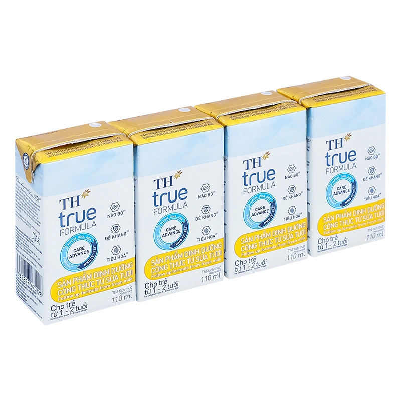 Thùng 24 hộp sữa pha sẵn TH true Formula 110 ml (1 - 2 tuổi) - Giao bao bì ngẫu nhiên 6