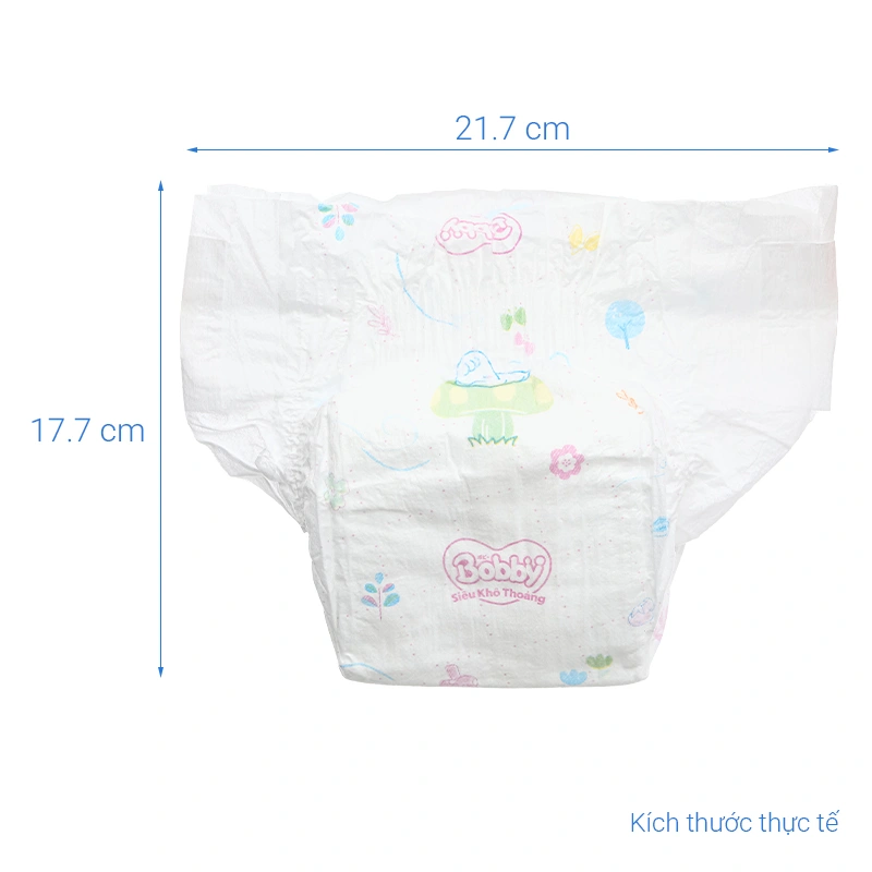 Tã dán Bobby size XL 62 miếng (12 - 17 kg) - Giao bao bì ngẫu nhiên 34